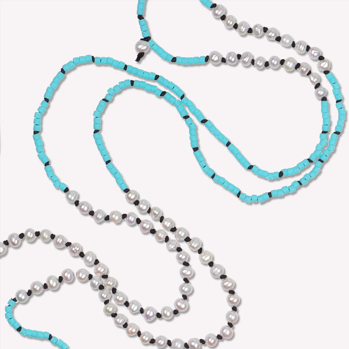 pearl sawyer pullover necklace - set 1.1