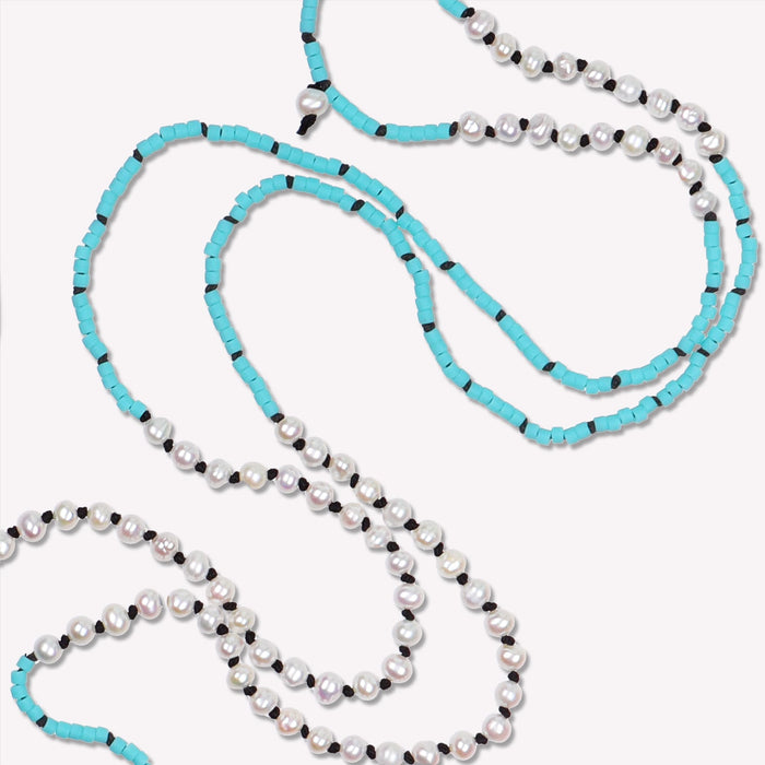 pearl sawyer pullover necklace - set 1.1